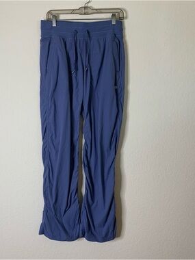 Lululemon dance studio pants mid rise unlined water drop 8